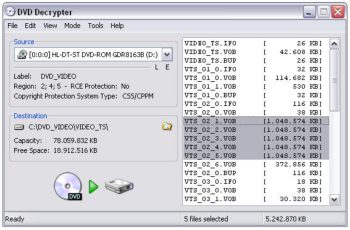Top 10 DVD Decrypter for your PC