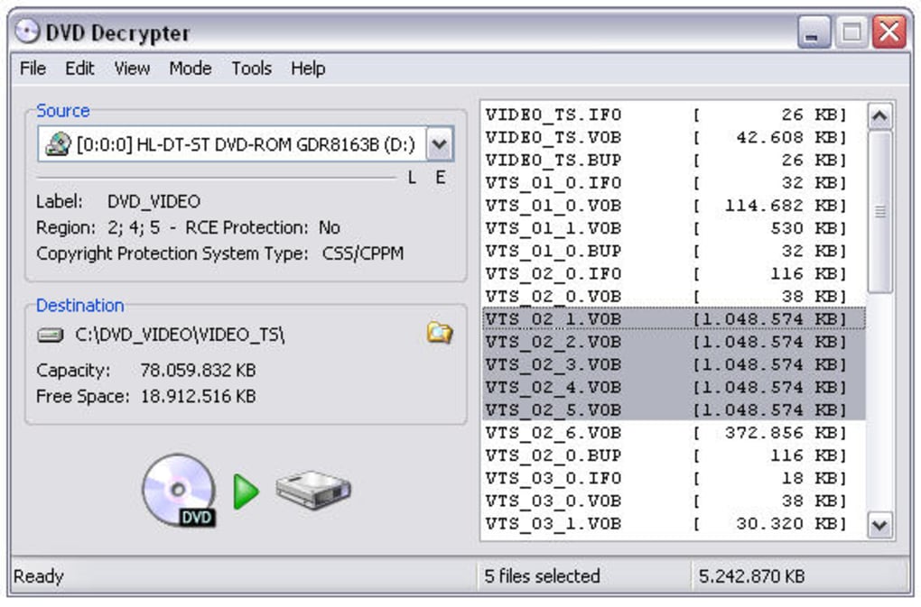 10 DVD Decrypter for your PC