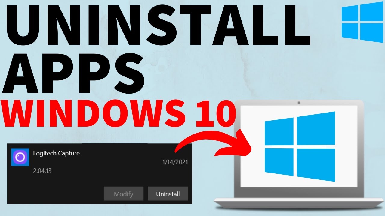 How to uninstall apps completely on windows