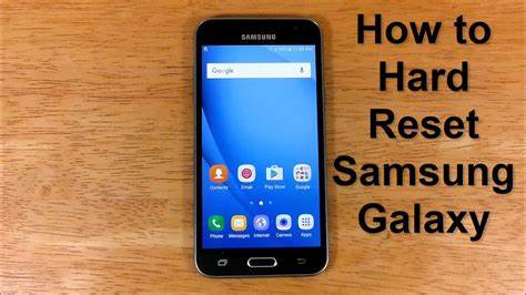 How to backup samsung phone before factory reset