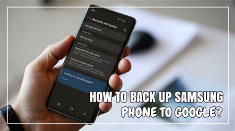 How to back up samsung phone to google drive
