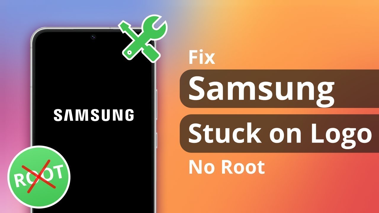 How to fix samsung phone stuck on logo screen